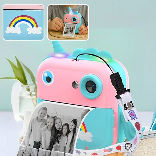 appareil photo instantané enfant licorne